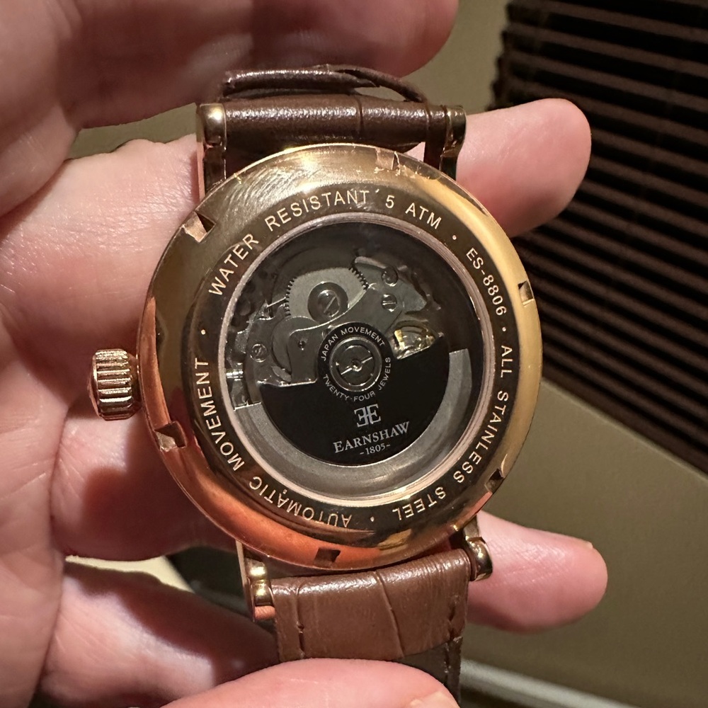 Thomas Earnshaw Skeleton Automatic Watch - image 1